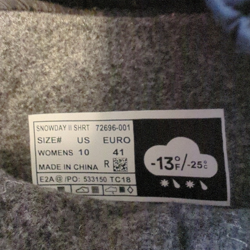 Bogs Snowday II Short Insulated Water Resistant Snow Boots Size 10 Black EUC - Picture 9 of 9